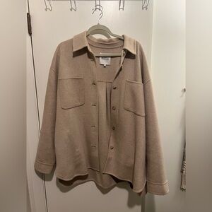 Madewell Double-Faced Long Shirt-Jacket